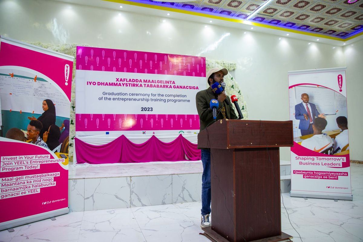 A YEEL graduation ceremony