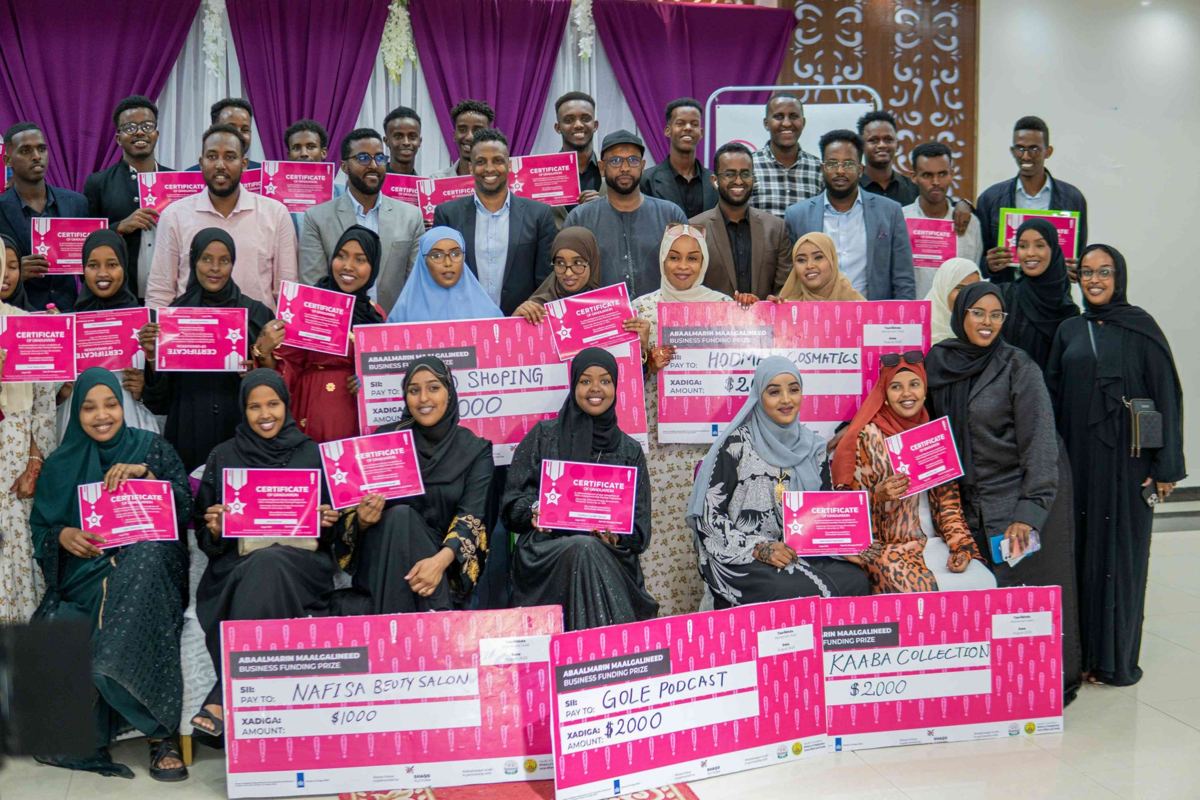 YEEL graduates holding seed funding awards