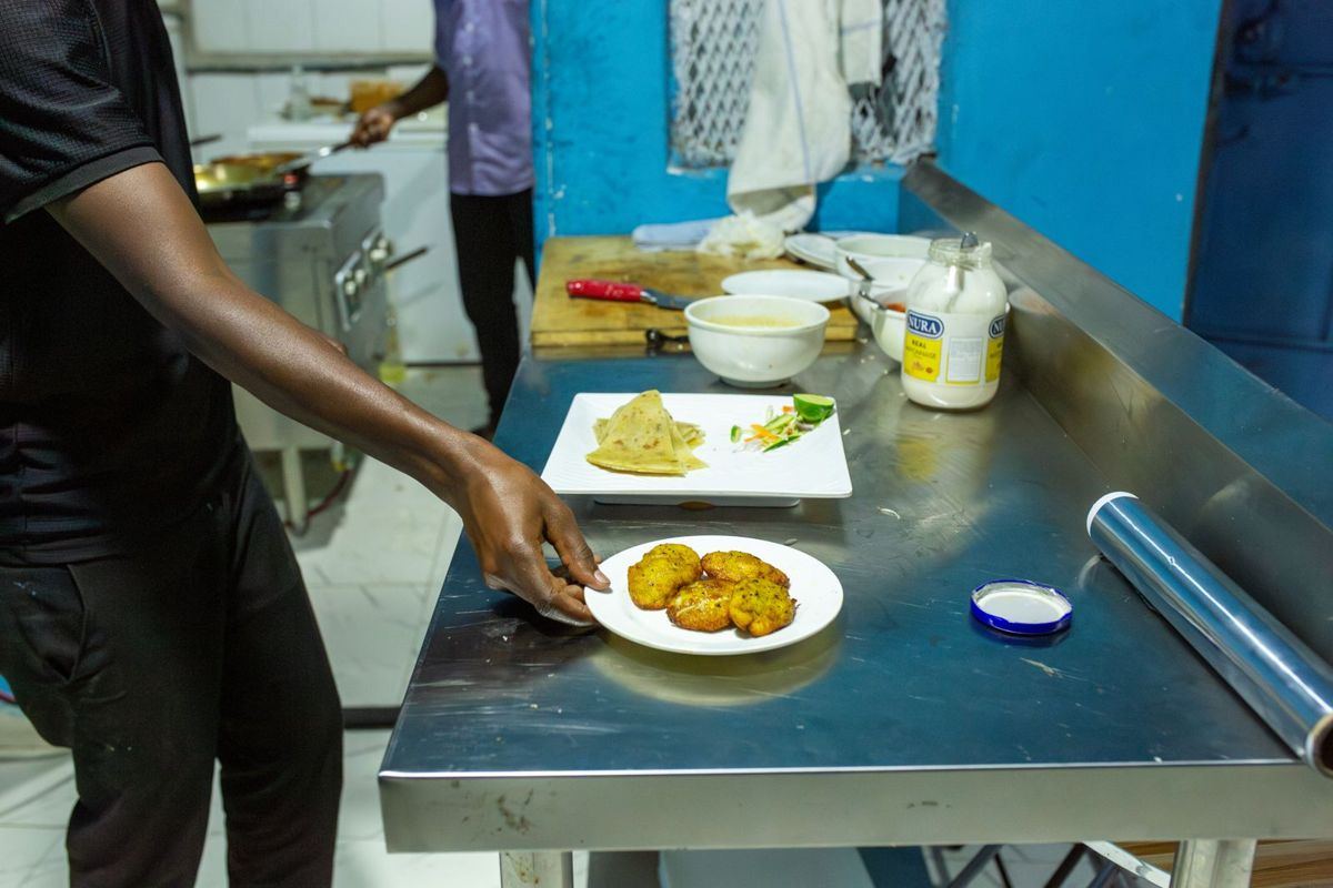A cooking and fish handling course