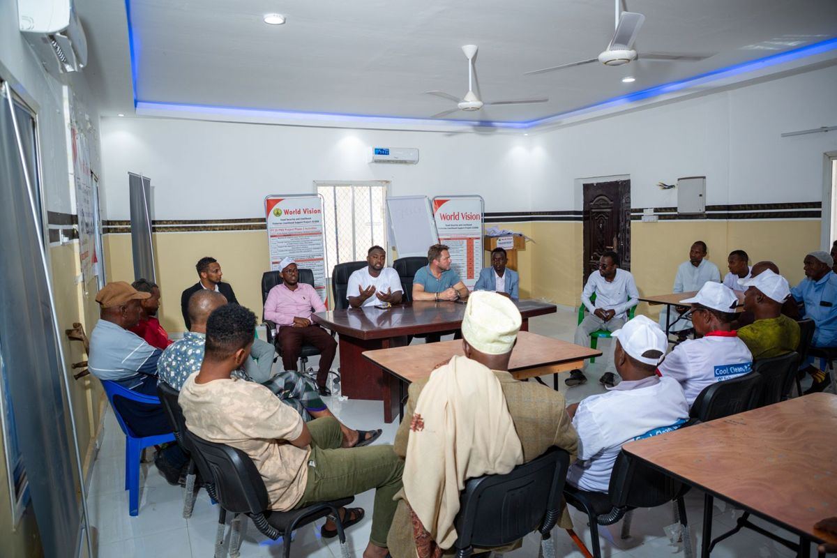 A meeting with fishery partners in Berbera