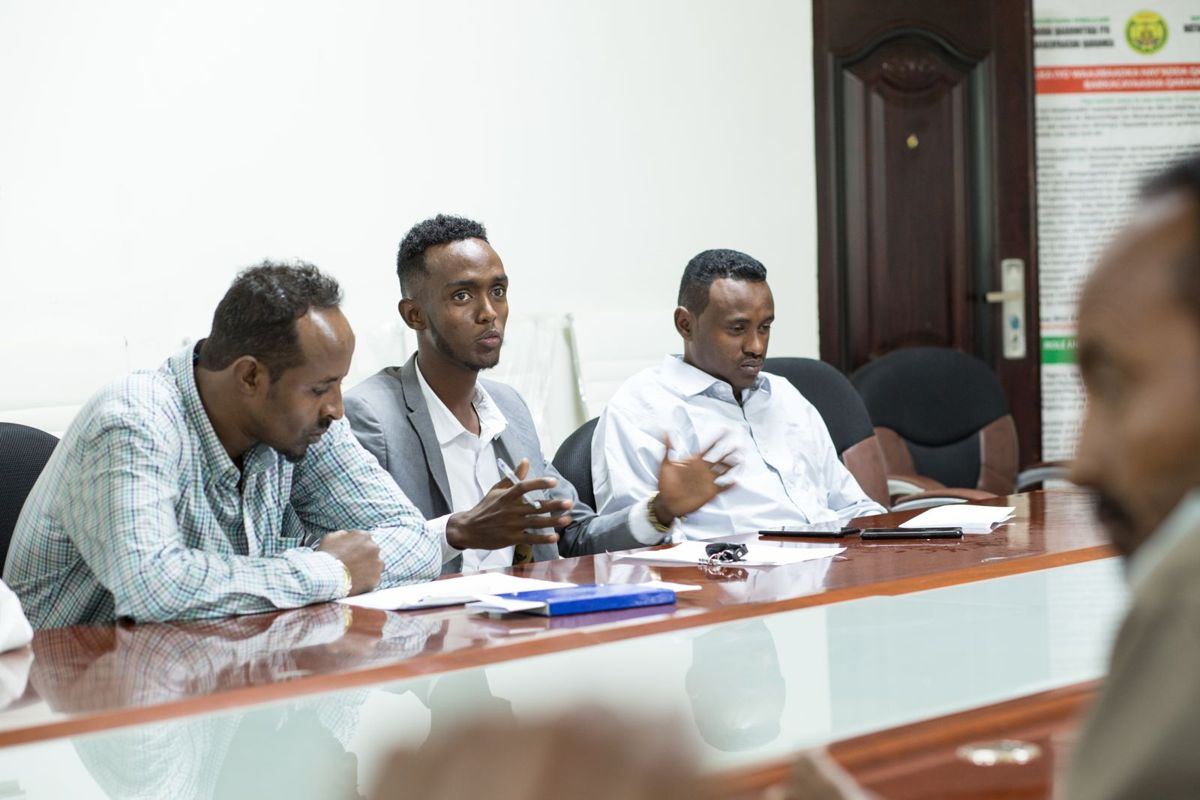 A workshop for community leaders