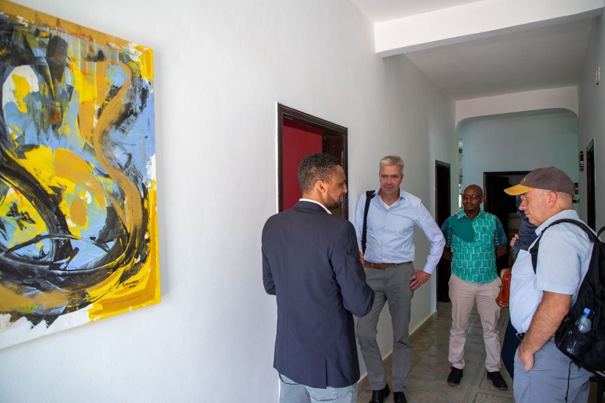 A visit from the Dutch embassy